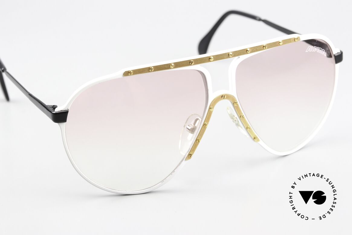 Alpina M1 Ultra Rare Pink Gradient Lens, iconic model from 1987 + orig. packaging, size 60/12, Made for Men and Women Alpina M1 Ultra Rare Pink Gradient Lens, iconic model from 1987 + orig. packaging, size 60/12, Made for Men and Women