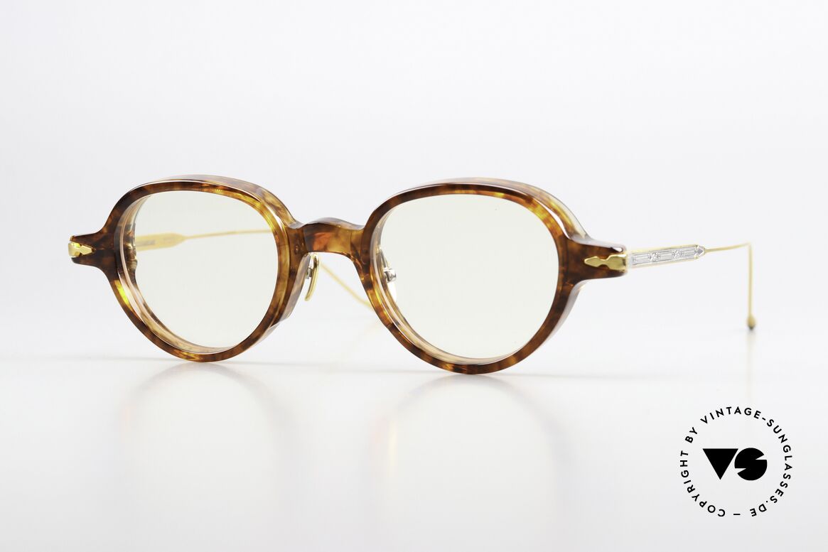 Jacques Marie Mage Clark Vu Acetate Titanium Eyeglasses, panto glasses by Jacques Marie Mage; CLARK VU, Made for Men and Women Jacques Marie Mage Clark Vu Acetate Titanium Eyeglasses, panto glasses by Jacques Marie Mage; CLARK VU, Made for Men and Women
