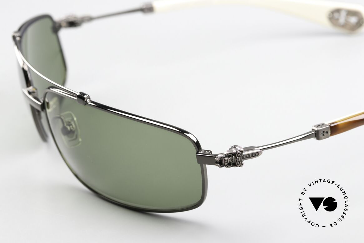 Chrome Hearts Boned Rockstar Sunglasses 2004, Rock stars like Guns N' Roses made C.H. famous, Made for Men Chrome Hearts Boned Rockstar Sunglasses 2004, Rock stars like Guns N' Roses made C.H. famous, Made for Men