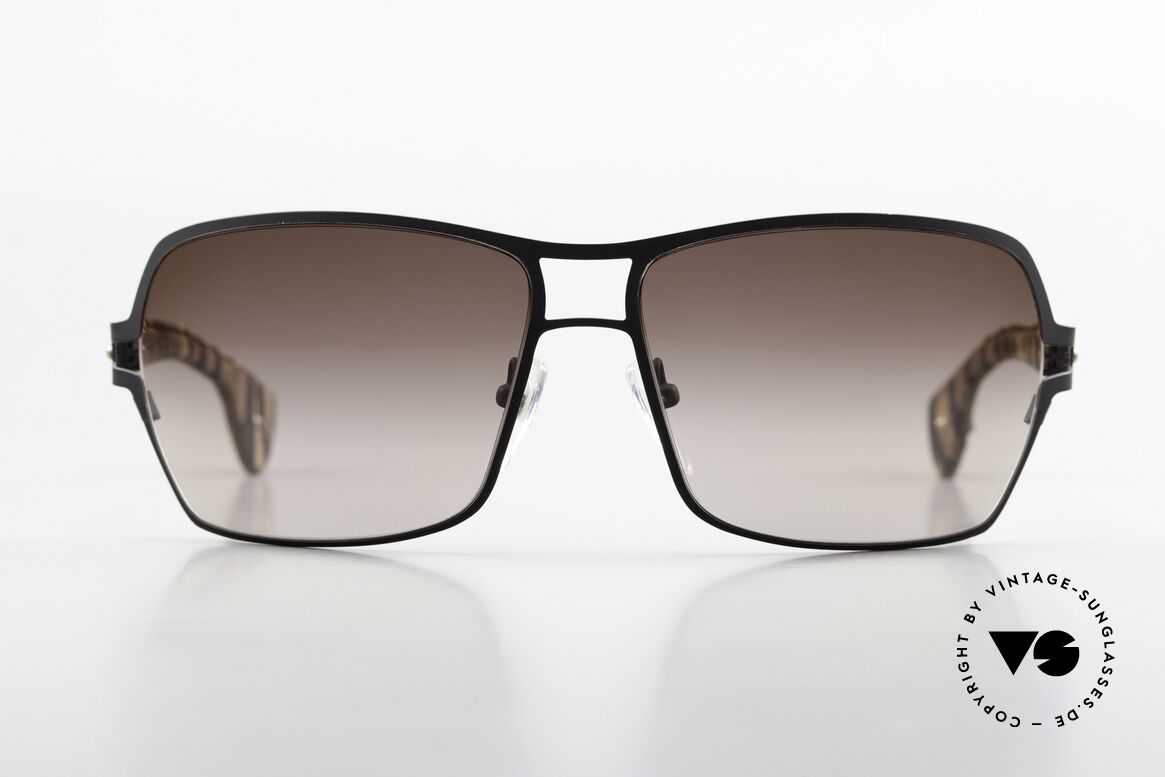 Chrome Hearts Tang II Distressed Zebra Leather, luxury sunglasses with leather cover; UNISEX, Made for Men and Women Chrome Hearts Tang II Distressed Zebra Leather, luxury sunglasses with leather cover; UNISEX, Made for Men and Women