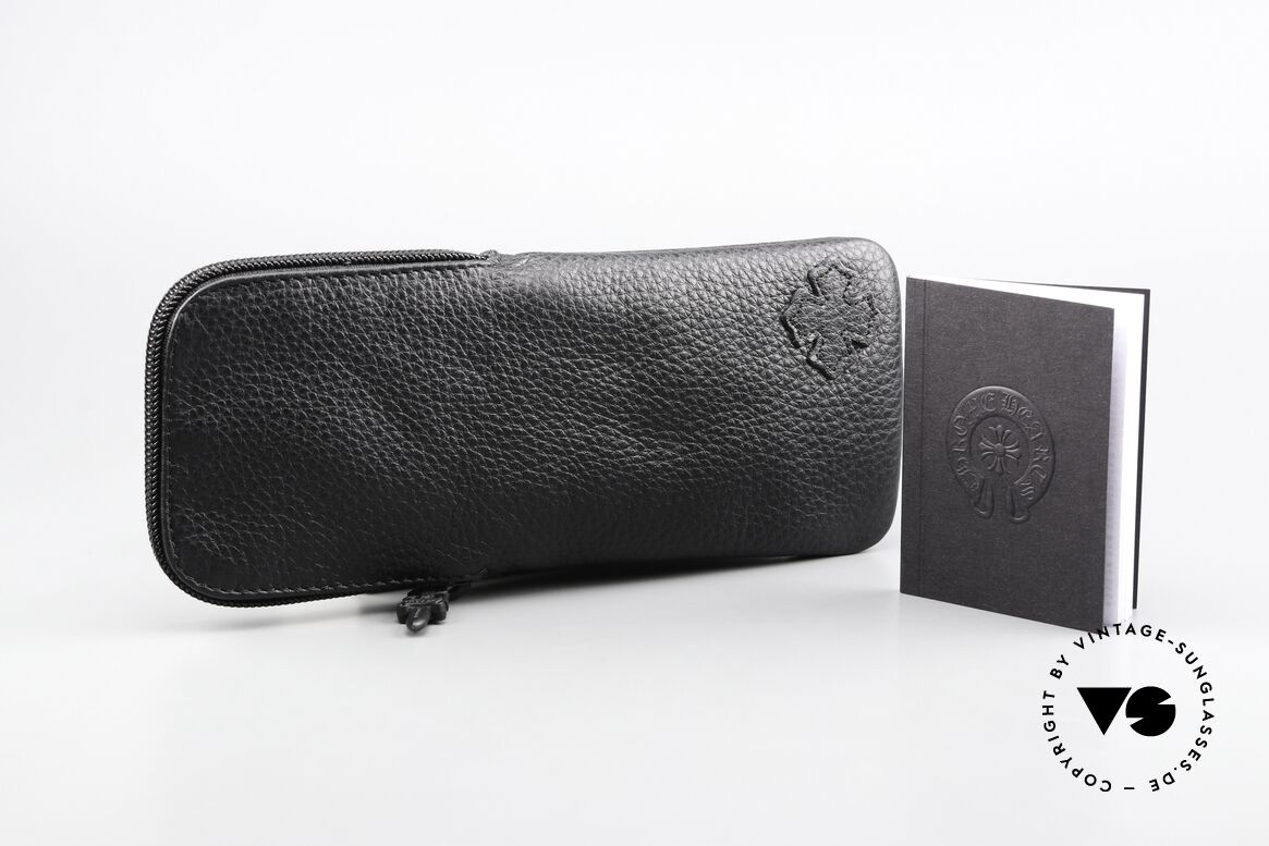 Chrome Hearts M. Diver Luxury Eyewear Leather Square, Size: medium, Made for Men Chrome Hearts M. Diver Luxury Eyewear Leather Square, Size: medium, Made for Men