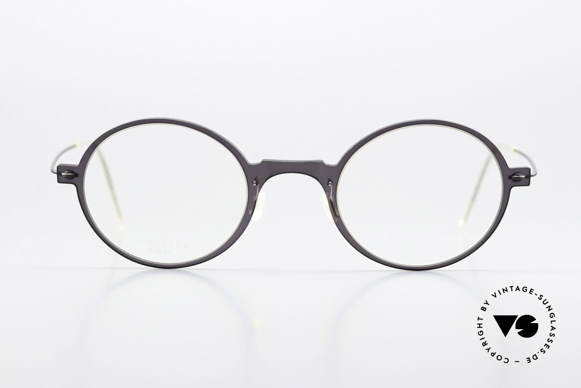 Lindberg 6508 NOW Designer Eyewear Vintage, m. 6508, size 44mm, navy-gray; for ladies & gents, Made for Men and Women Lindberg 6508 NOW Designer Eyewear Vintage, m. 6508, size 44mm, navy-gray; for ladies & gents, Made for Men and Women