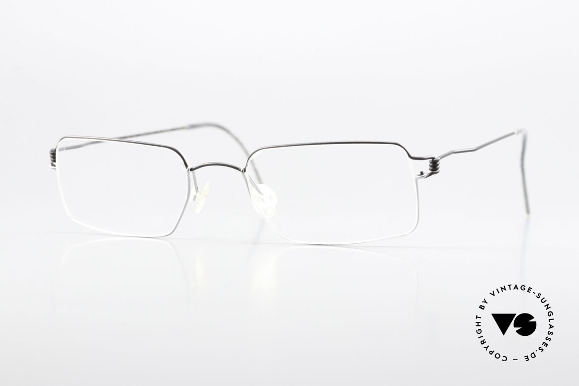 Lindberg Cantus Air Titan Rim Square Titan Frame Bicolor, old LINDBERG Air Titanium Rim glasses, mod. Cantus, Made for Men and Women Lindberg Cantus Air Titan Rim Square Titan Frame Bicolor, old LINDBERG Air Titanium Rim glasses, mod. Cantus, Made for Men and Women