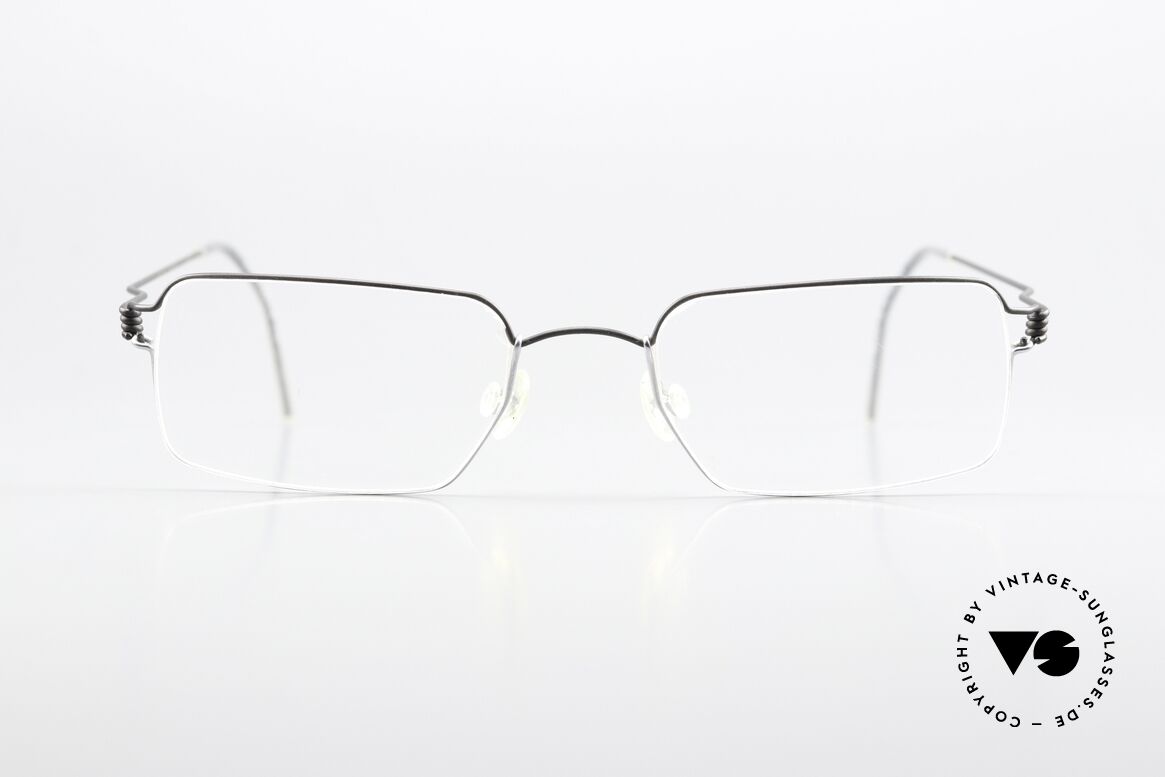 Lindberg Cantus Air Titan Rim Square Titan Frame Bicolor, size 49-20, can be adjusted from Small to Medium fit, Made for Men and Women Lindberg Cantus Air Titan Rim Square Titan Frame Bicolor, size 49-20, can be adjusted from Small to Medium fit, Made for Men and Women