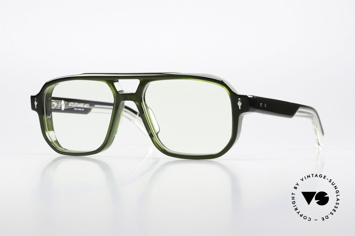 Jacques Marie Mage Evans Thick Acetate Eyeglasses, Jacques Marie Mage unisex eyeglasses; EVANS, Made for Men and Women
