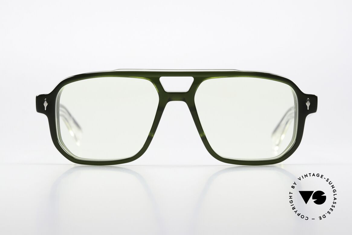 Jacques Marie Mage Evans Thick Acetate Eyeglasses, massive acetate frame for ladies and gentlemen, Made for Men and Women