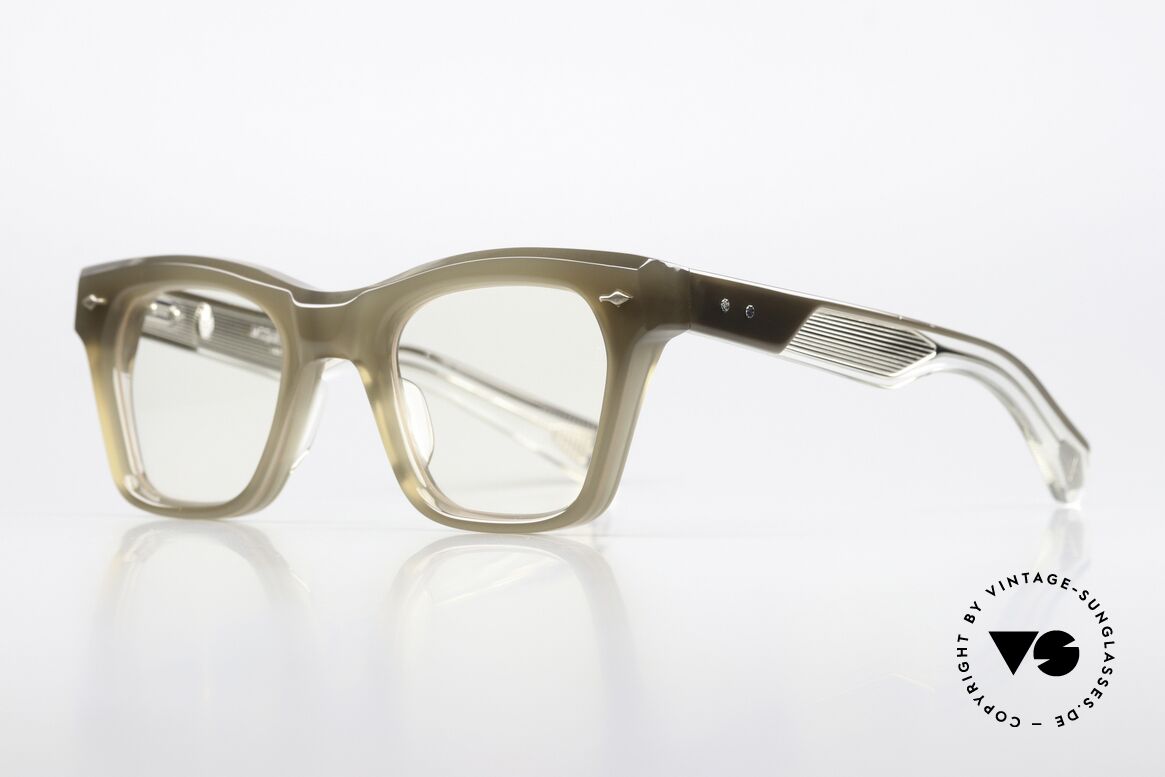 Jacques Marie Mage Picabia Wellington-Shaped 50's Style, striking frame, color "Colosseum", in size 49-23, Made for Men and Women