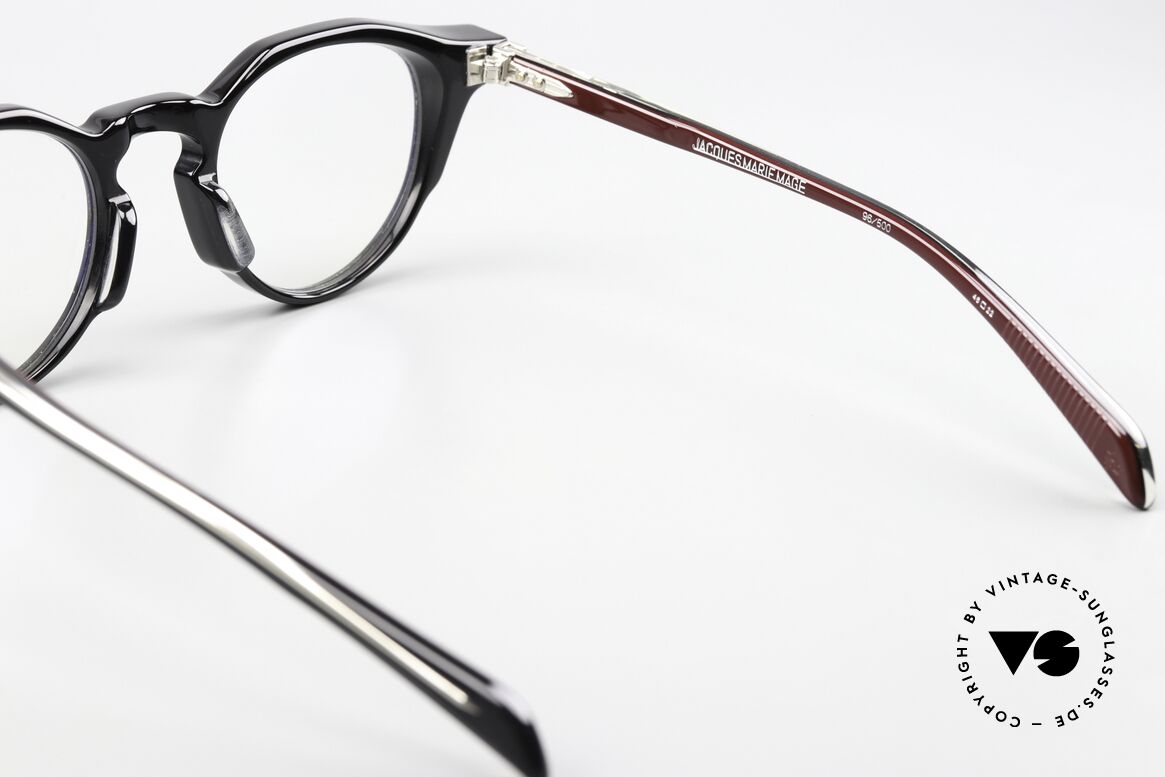 Jacques Marie Mage Sheridan Panto Specs Bloodstone Color, Size: medium, Made for Men and Women Jacques Marie Mage Sheridan Panto Specs Bloodstone Color, Size: medium, Made for Men and Women