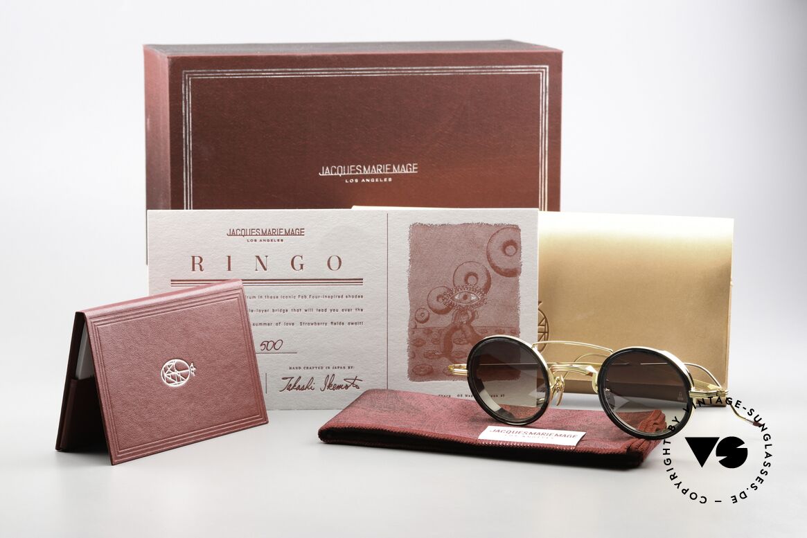 Jacques Marie Mage Ringo 2 Fab Four Inspired Shades, Size: large, Made for Men and Women Jacques Marie Mage Ringo 2 Fab Four Inspired Shades, Size: large, Made for Men and Women