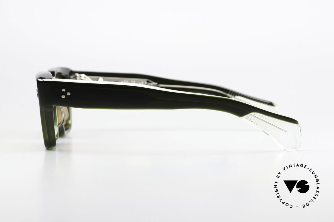 Jacques Marie Mage Fellini Acetate Shades Borneo / Orange, this is eyewear craftsmanship in another dimension, Made for Men
