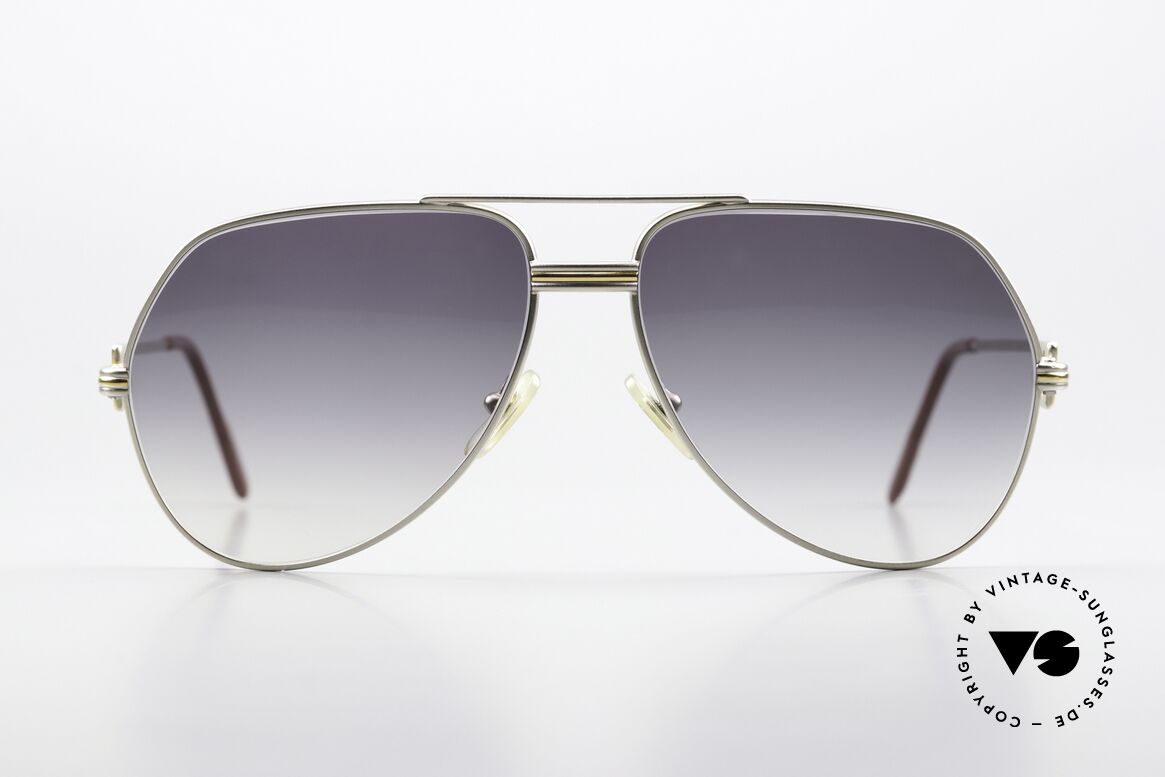 Cartier Vendome LC - M Precious Palladium Shades, mod. "Vendome" was launched in 1983 & made till 1997, Made for Men