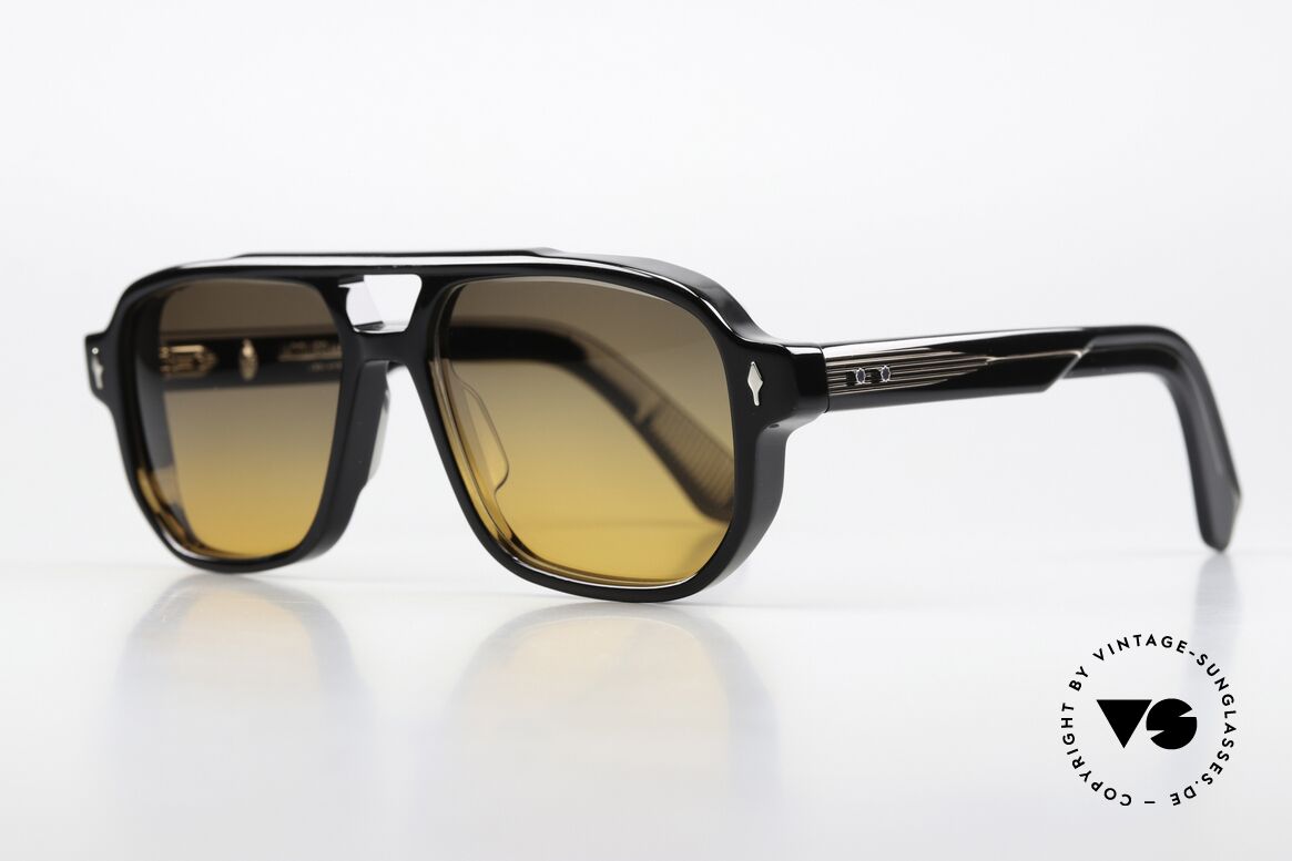 Jacques Marie Mage Evans Customized Lenses Desert Storm, color code: RAVEN, Limited Edition in size 55-17, Made for Men and Women Jacques Marie Mage Evans Customized Lenses Desert Storm, color code: RAVEN, Limited Edition in size 55-17, Made for Men and Women