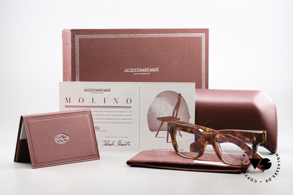 Jacques Marie Mage Molino JMM Architect Designer Glasses, Size: large, Made for Men Jacques Marie Mage Molino JMM Architect Designer Glasses, Size: large, Made for Men