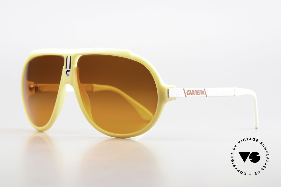 Carrera 5512 2 in 1 Sunglasses White & Brown, Carrera Mod. 5512 worn by Don Johnson in Miami Vice, Made for Men Carrera 5512 2 in 1 Sunglasses White & Brown, Carrera Mod. 5512 worn by Don Johnson in Miami Vice, Made for Men