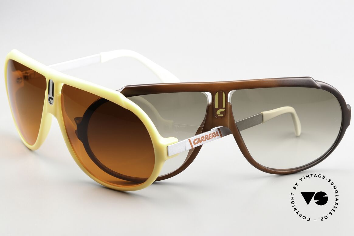 Carrera 5512 2 in 1 Sunglasses White & Brown, Size: large, Made for Men Carrera 5512 2 in 1 Sunglasses White & Brown, Size: large, Made for Men