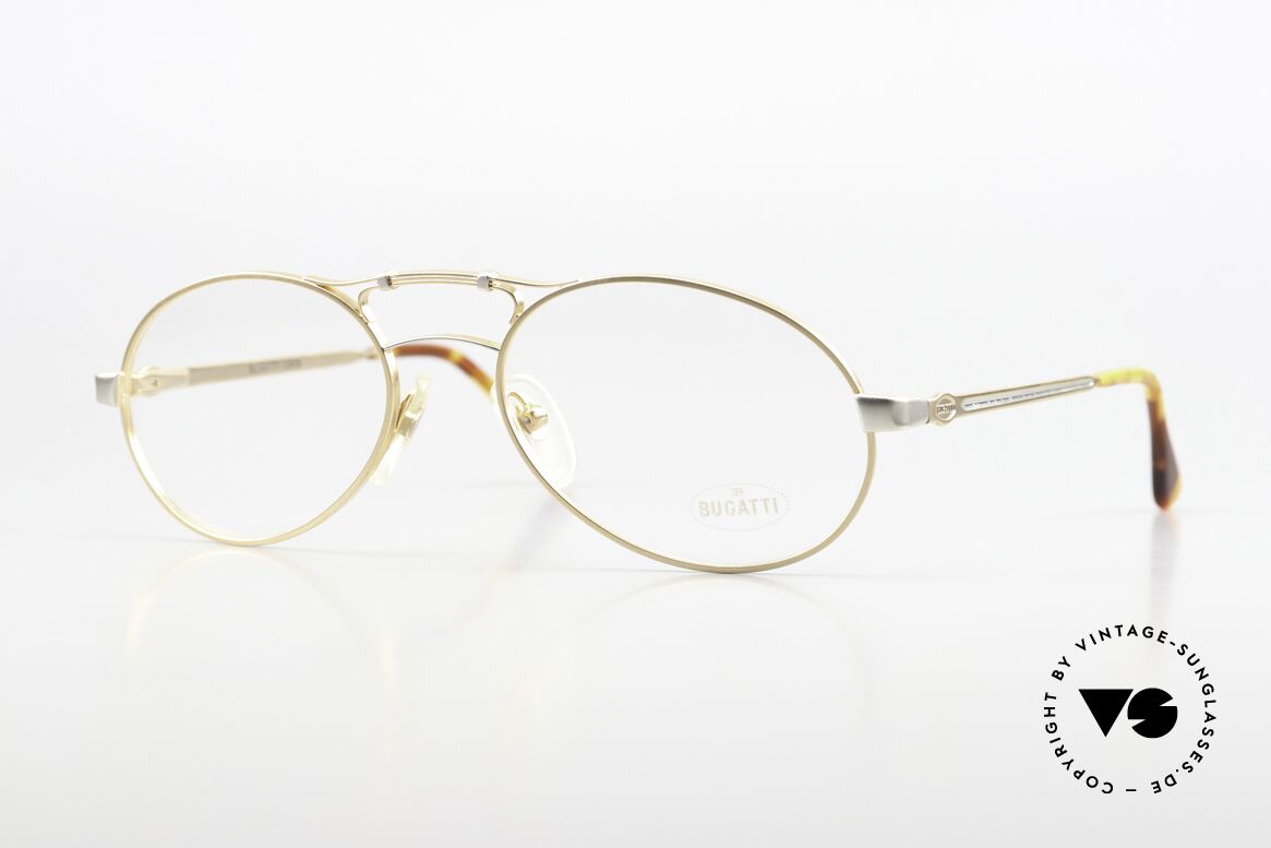 Bugatti 13408 Vintage Men's Eyeglass Frame, precious vintage 1990's eyeglass-frame by BUGATTI, Made for Men Bugatti 13408 Vintage Men's Eyeglass Frame, precious vintage 1990's eyeglass-frame by BUGATTI, Made for Men