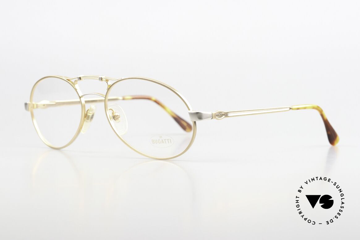 Bugatti 13408 Vintage Men's Eyeglass Frame, Bugatti's legendary men's design (tear drop shaped), Made for Men Bugatti 13408 Vintage Men's Eyeglass Frame, Bugatti's legendary men's design (tear drop shaped), Made for Men