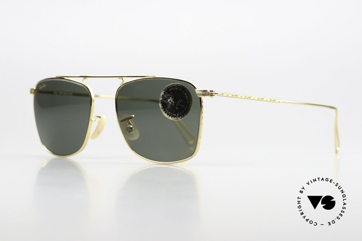 Ray Ban Vintage Rectangle Old Bausch&Lomb USA Shades, legendary B&L mineral lenses (100% UV protection), Made for Men and Women Ray Ban Vintage Rectangle Old Bausch&Lomb USA Shades, legendary B&L mineral lenses (100% UV protection), Made for Men and Women