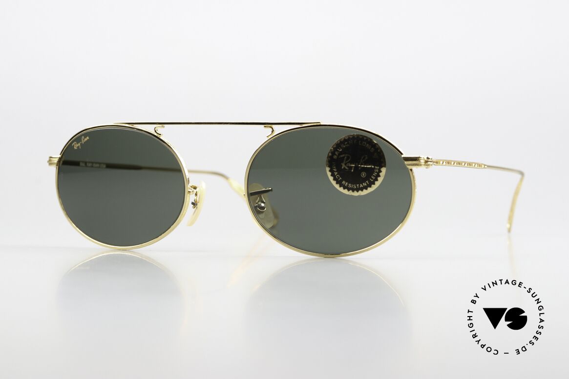 Ray Ban Vintage Oval Bausch&Lomb USA Shades 90s, Ray-Ban sunglasses of the 'Vintage Metal Collection', Made for Men and Women Ray Ban Vintage Oval Bausch&Lomb USA Shades 90s, Ray-Ban sunglasses of the 'Vintage Metal Collection', Made for Men and Women