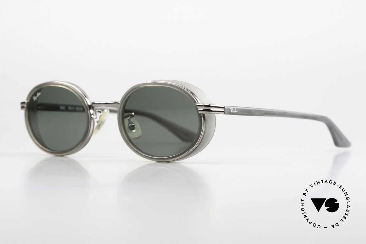 Ray Ban Sidestreet Combo Oval Bausch & Lomb Sunglasses 90s, one of the last RB models produced by Bausch&Lomb, Made for Men and Women Ray Ban Sidestreet Combo Oval Bausch & Lomb Sunglasses 90s, one of the last RB models produced by Bausch&Lomb, Made for Men and Women