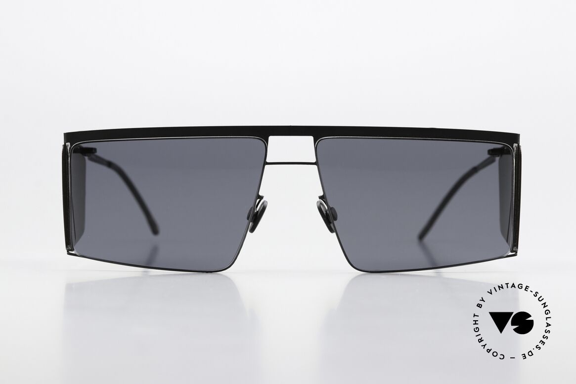 Mykita Helmut Lang HL001 Square Shades With Side Blinds, collaboration with fashion designer HELMUT LANG, Made for Men and Women Mykita Helmut Lang HL001 Square Shades With Side Blinds, collaboration with fashion designer HELMUT LANG, Made for Men and Women