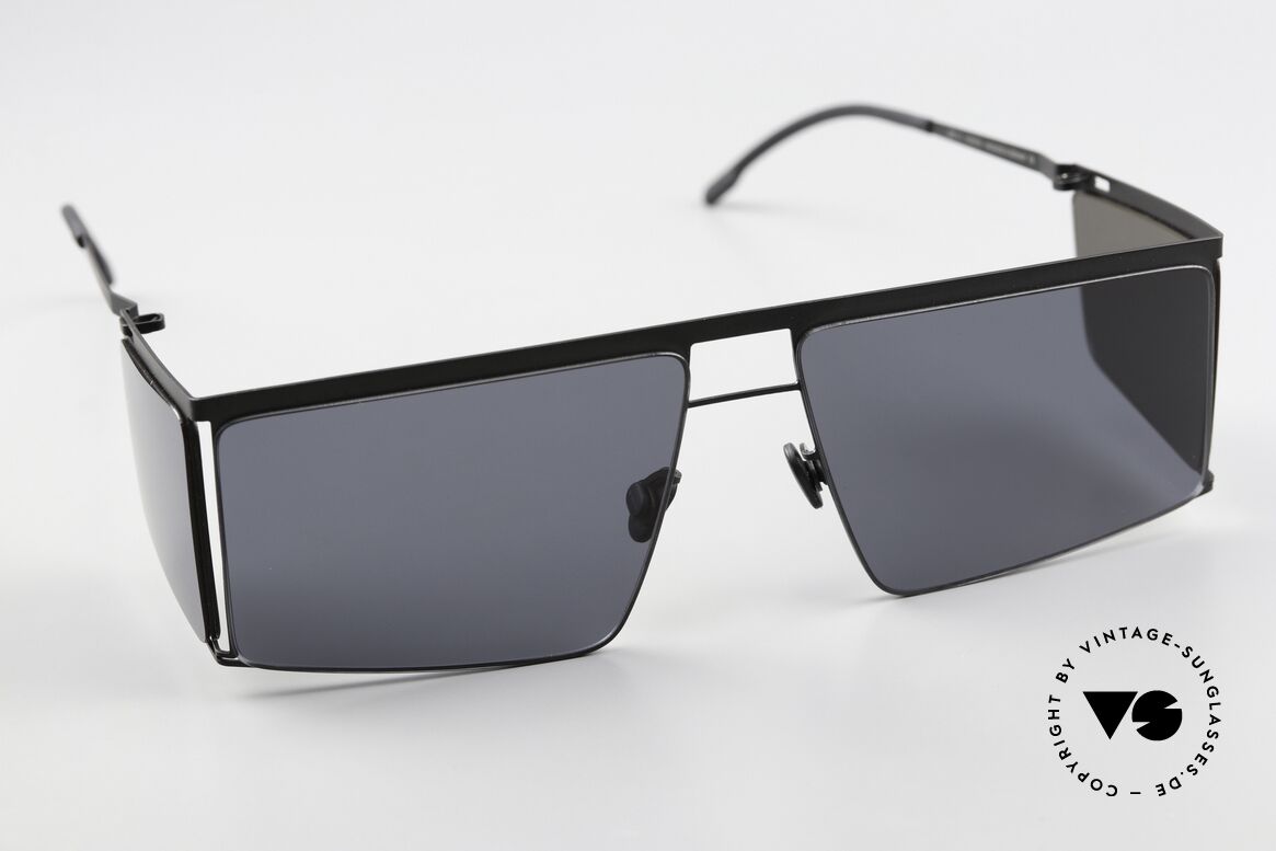 Mykita Helmut Lang HL001 Square Shades With Side Blinds, unworn model with case and full original packaging, Made for Men and Women Mykita Helmut Lang HL001 Square Shades With Side Blinds, unworn model with case and full original packaging, Made for Men and Women