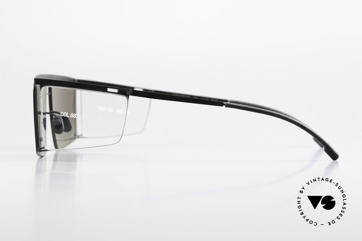 Mykita Helmut Lang HL001 Black Clear Sides Darkgrey, unworn model with case and full original packaging, Made for Men and Women Mykita Helmut Lang HL001 Black Clear Sides Darkgrey, unworn model with case and full original packaging, Made for Men and Women
