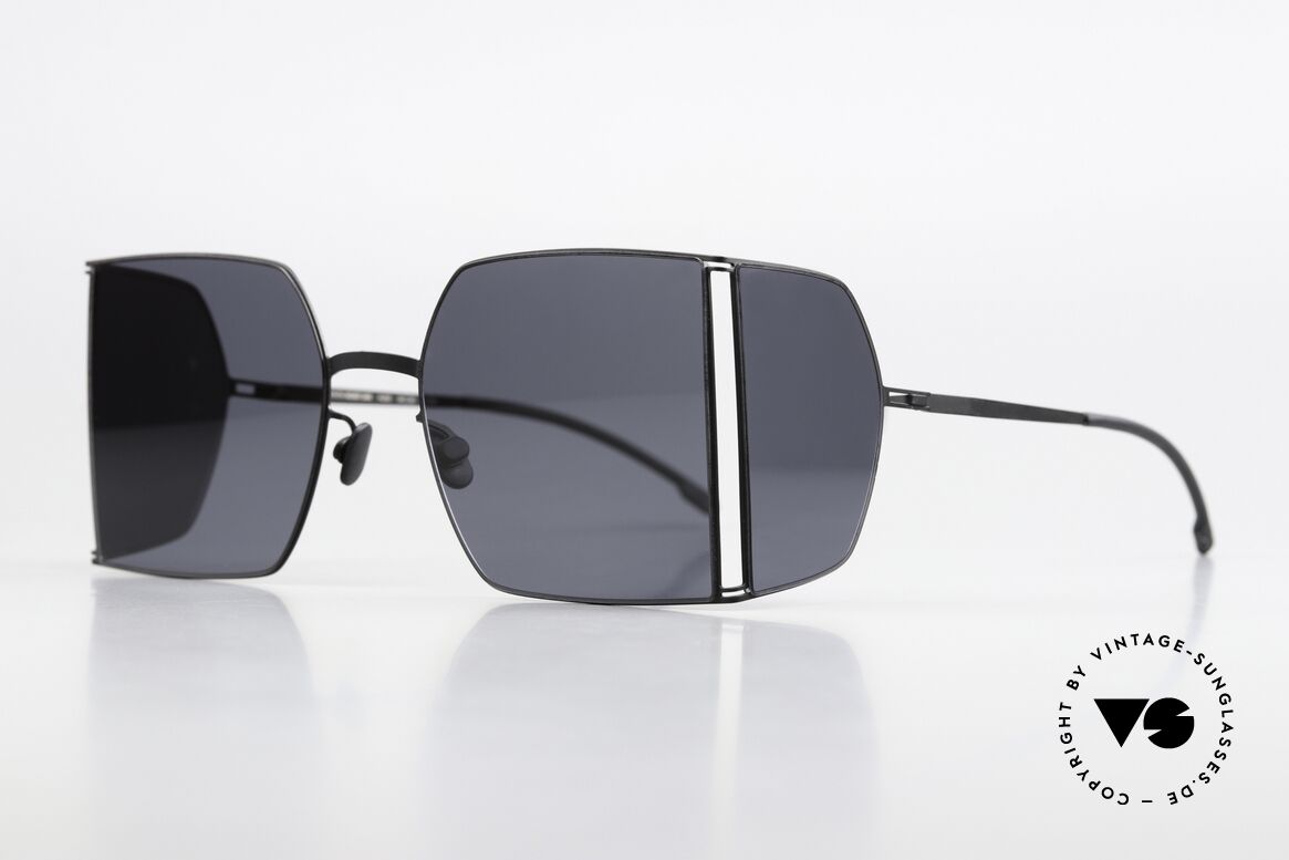 Mykita Helmut Lang HL003 Minimalist-Avant-Garde Frame, minimalist-avant-garde sunglasses with side blinds, Made for Men and Women Mykita Helmut Lang HL003 Minimalist-Avant-Garde Frame, minimalist-avant-garde sunglasses with side blinds, Made for Men and Women