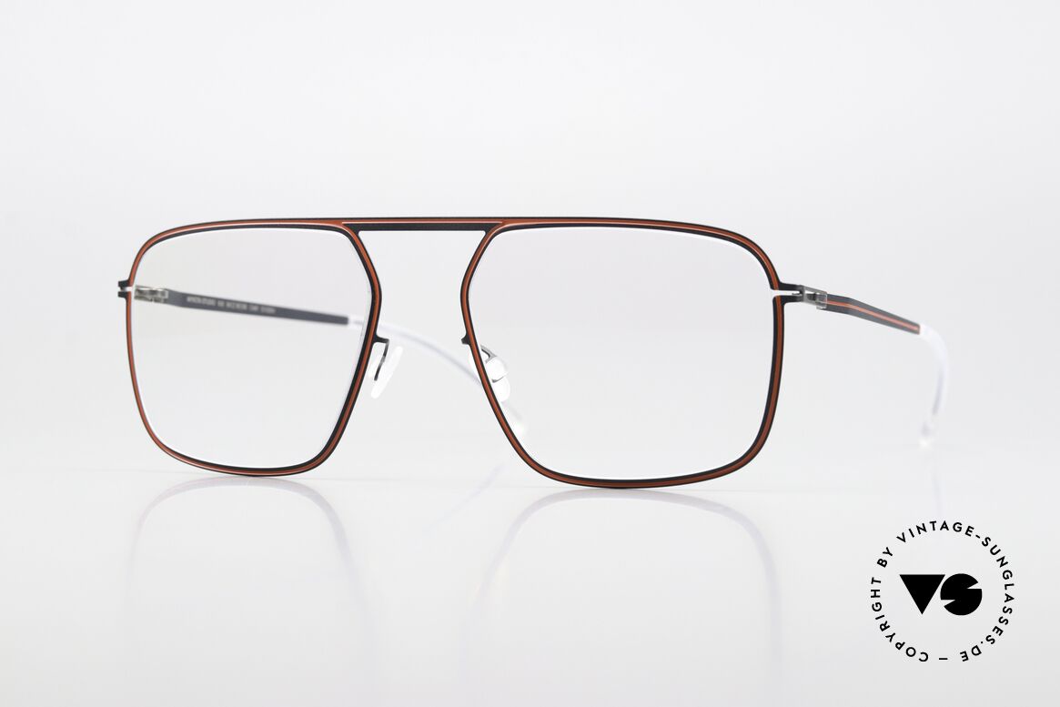Mykita Studio 6.8 Coloring With Indigo Rusty Red, MYKITA Studio 6.8 glasses, size 54-18, color 441, Made for Men and Women Mykita Studio 6.8 Coloring With Indigo Rusty Red, MYKITA Studio 6.8 glasses, size 54-18, color 441, Made for Men and Women