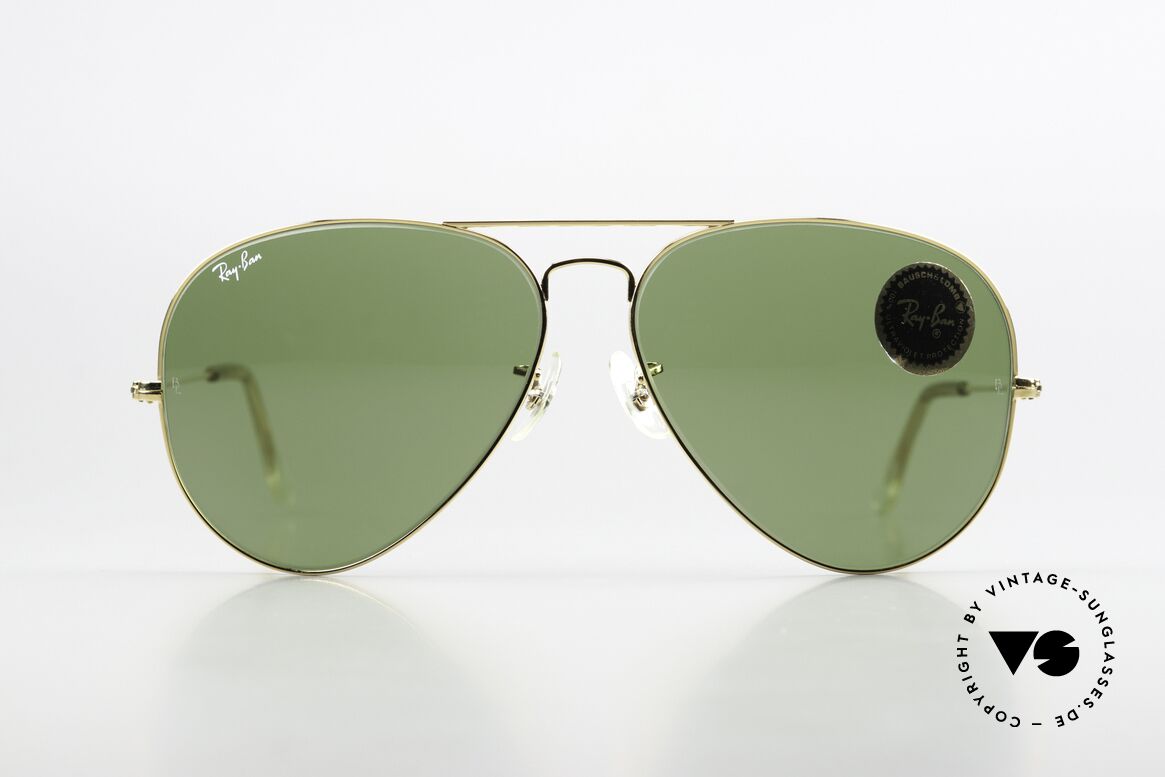Ray Ban Large Metal II 80's Pilot Sunglasses RB3 Lens, legendary aviator design in best quality (high-end), Made for Men Ray Ban Large Metal II 80's Pilot Sunglasses RB3 Lens, legendary aviator design in best quality (high-end), Made for Men