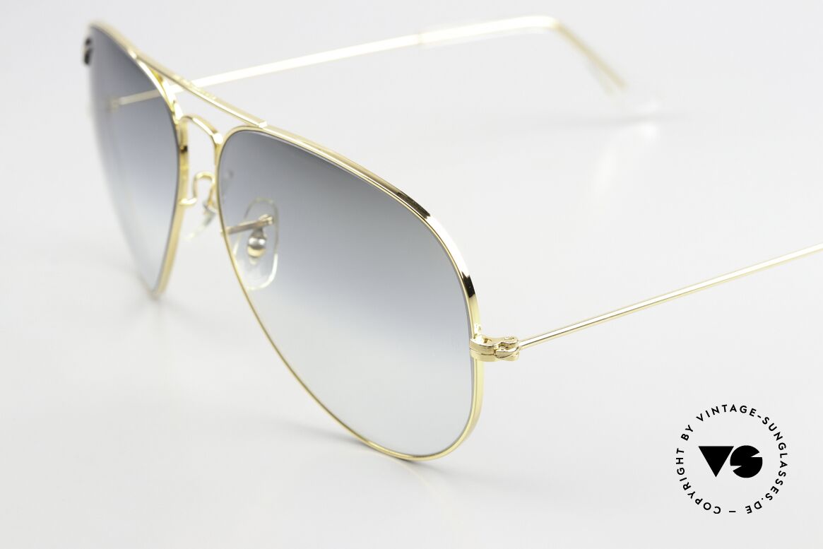 Ray Ban Large Metal II Precious Metals Gradient Lenses, gold-plated frame with Precious Metals sun lenses, Made for Men Ray Ban Large Metal II Precious Metals Gradient Lenses, gold-plated frame with Precious Metals sun lenses, Made for Men