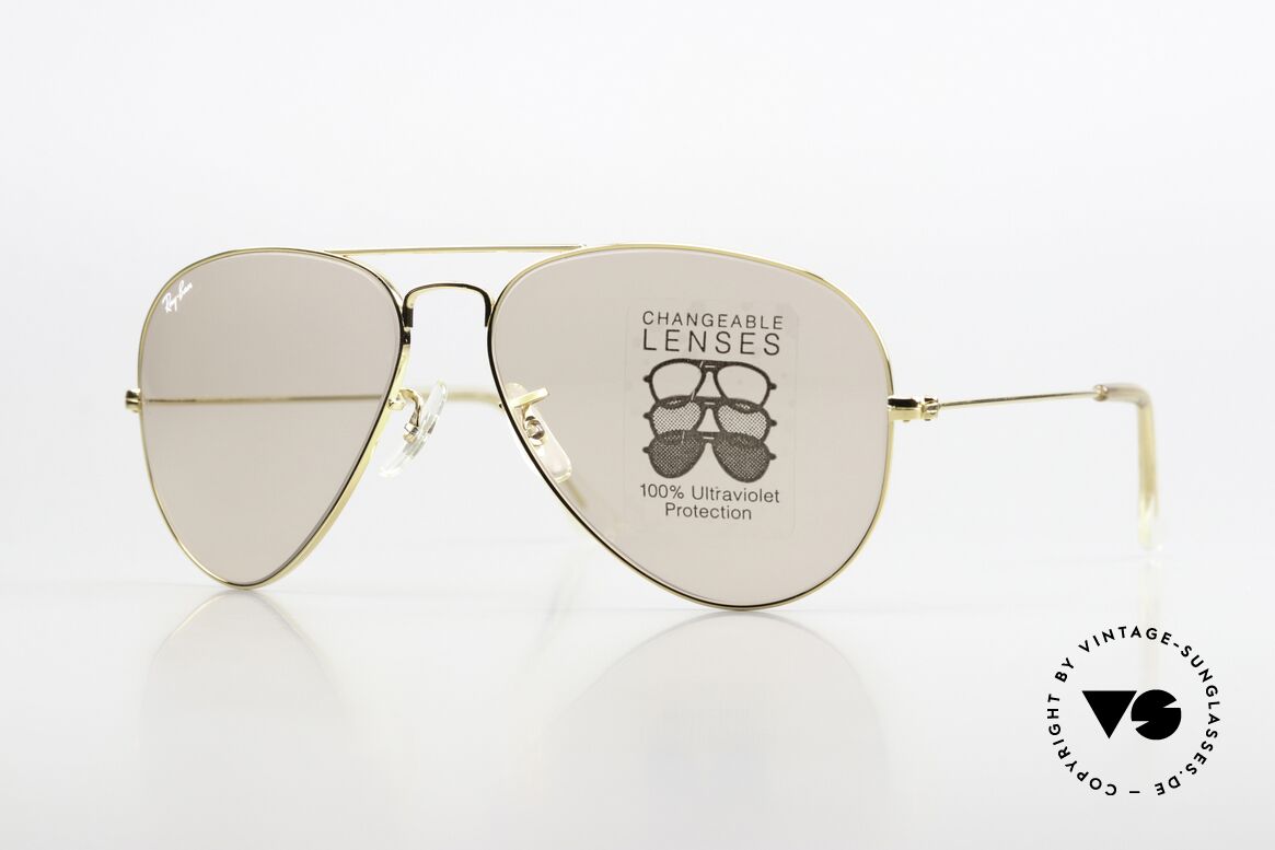 Ray Ban Large Metal Changeable Lenses B&L USA, the classic Ray Ban USA sunglasses par excellence, Made for Men and Women Ray Ban Large Metal Changeable Lenses B&L USA, the classic Ray Ban USA sunglasses par excellence, Made for Men and Women