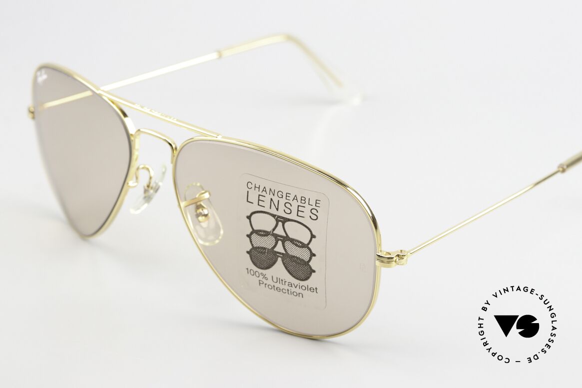 Ray Ban Large Metal Changeable Lenses B&L USA, made in the 70's and 80's by Bausch&Lomb, U.S.A., Made for Men and Women Ray Ban Large Metal Changeable Lenses B&L USA, made in the 70's and 80's by Bausch&Lomb, U.S.A., Made for Men and Women