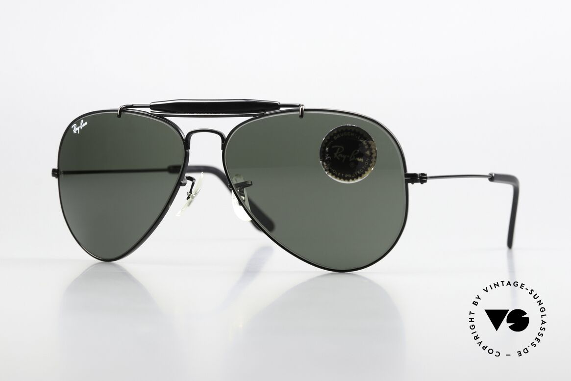 Ray Ban Outdoorsman Ultra Rare Version In 58mm Size, legendary Ray-Ban USA B&L aviator sunglasses, Made for Men Ray Ban Outdoorsman Ultra Rare Version In 58mm Size, legendary Ray-Ban USA B&L aviator sunglasses, Made for Men