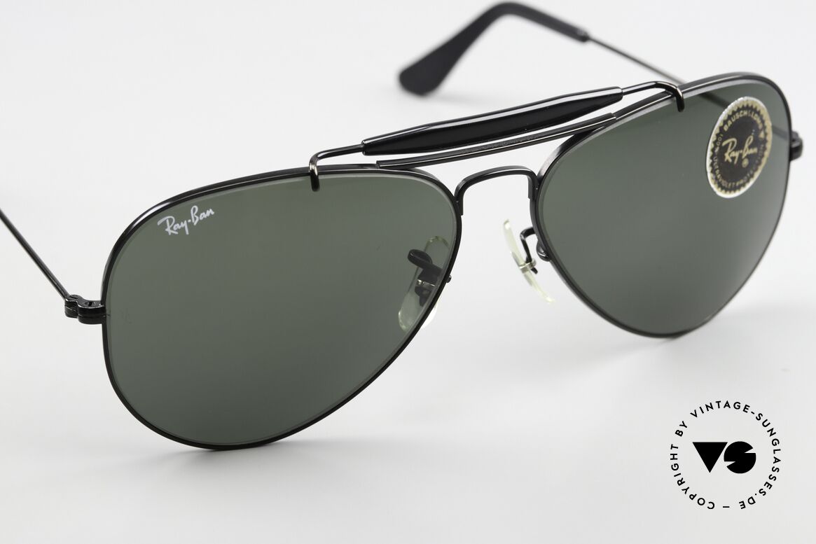 Ray Ban Outdoorsman Ultra Rare Version In 58mm Size, high-end green G15 sun lenses with B&L engraving, Made for Men Ray Ban Outdoorsman Ultra Rare Version In 58mm Size, high-end green G15 sun lenses with B&L engraving, Made for Men