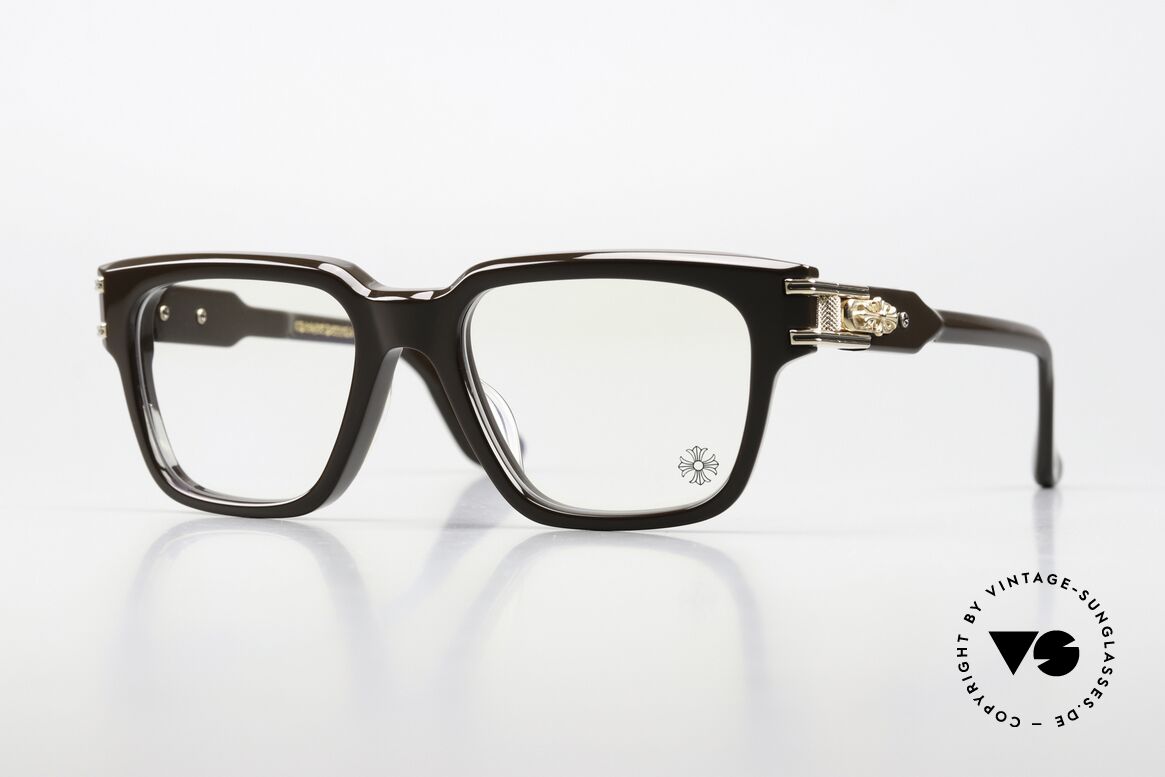 Chrome Hearts Bulge Men's Glasses 18kt Gold-Plated, CHROME HEARTS eyeglasses, model BULGE, Made for Men