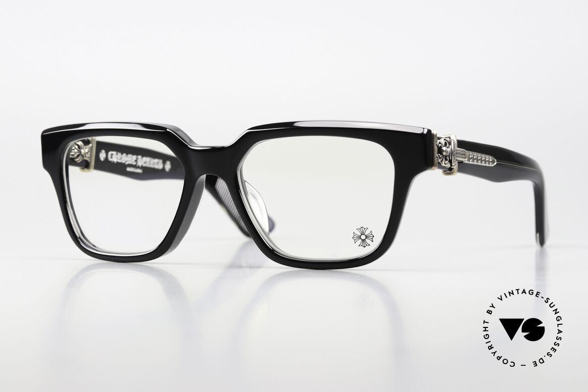 Chrome Hearts Vagillionaire II Men's Eyeglasses 925 Silver, CHROME HEARTS eyeglasses; Vagillionaire II, Made for Men Chrome Hearts Vagillionaire II Men's Eyeglasses 925 Silver, CHROME HEARTS eyeglasses; Vagillionaire II, Made for Men