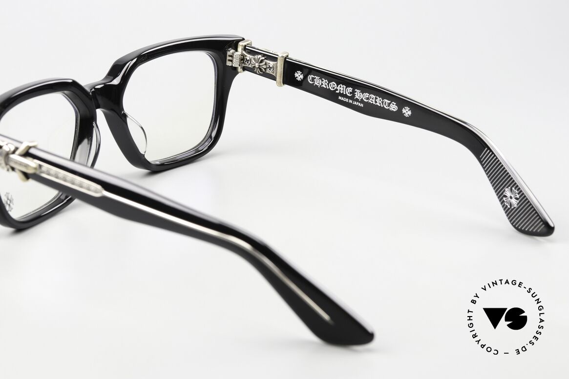 Chrome Hearts Vagillionaire II Men's Eyeglasses 925 Silver, Size: large, Made for Men Chrome Hearts Vagillionaire II Men's Eyeglasses 925 Silver, Size: large, Made for Men