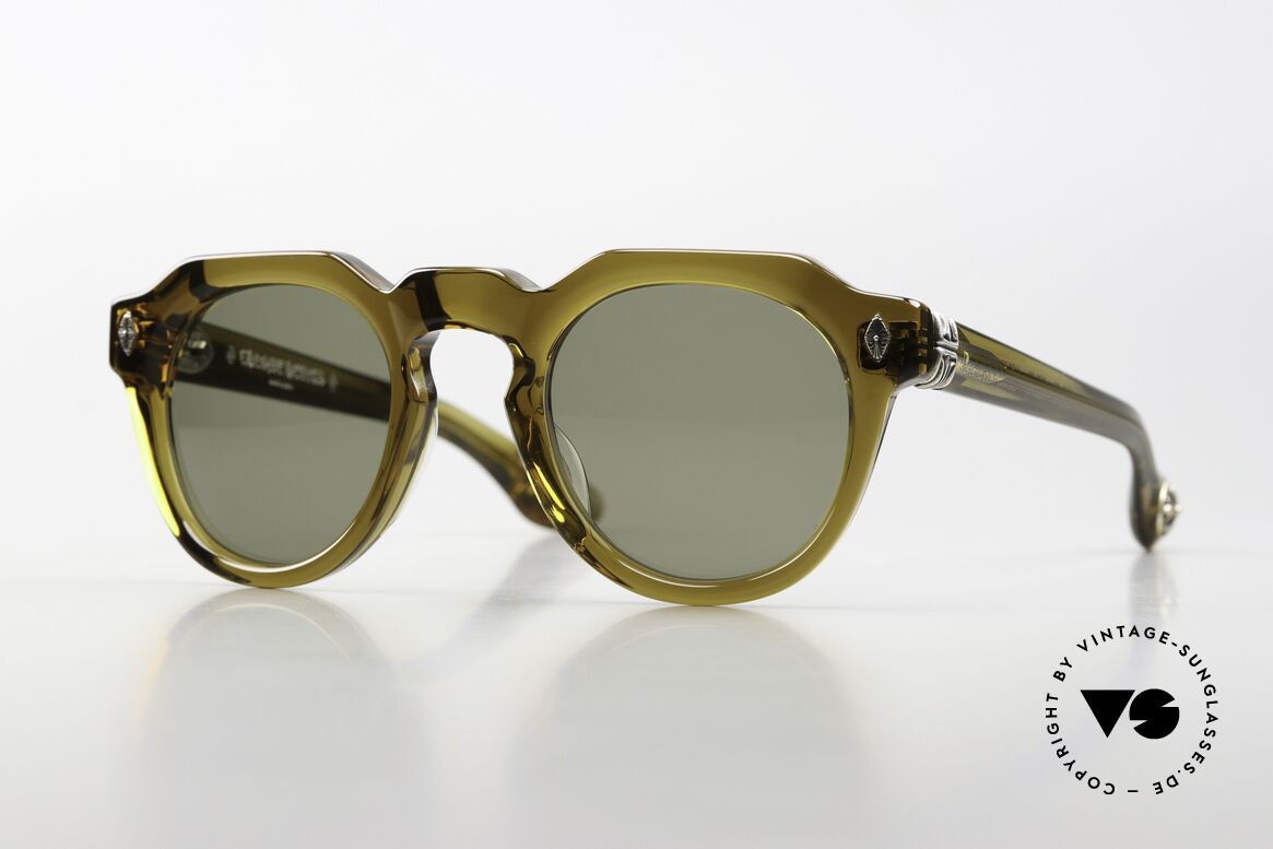 Chrome Hearts Lizard Boot Panto Shades 925 Silver, CHROME HEARTS sunglasses, LIZARD BOOT, Made for Men Chrome Hearts Lizard Boot Panto Shades 925 Silver, CHROME HEARTS sunglasses, LIZARD BOOT, Made for Men