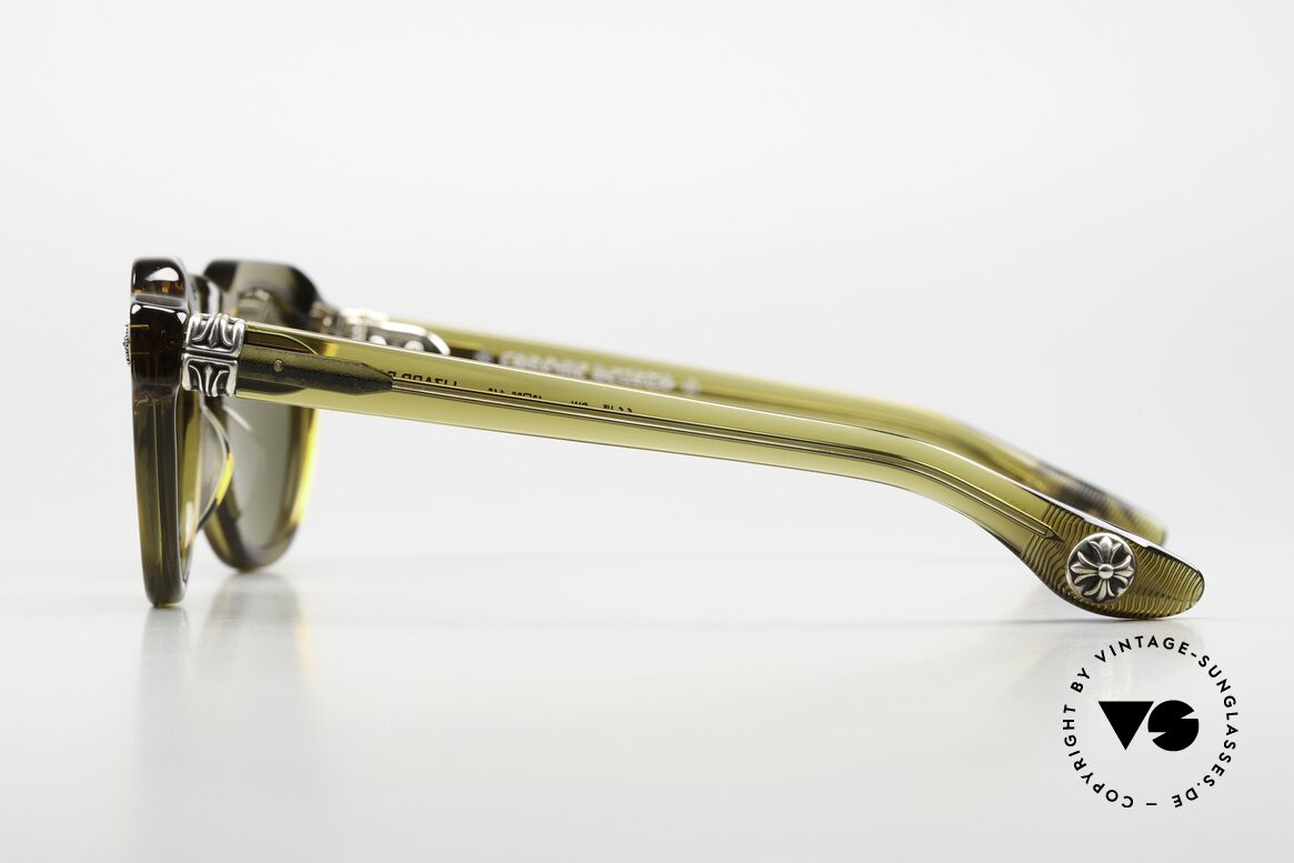Chrome Hearts Lizard Boot Panto Shades 925 Silver, color DW = Deadwood; medium size 48/26-148, Made for Men Chrome Hearts Lizard Boot Panto Shades 925 Silver, color DW = Deadwood; medium size 48/26-148, Made for Men