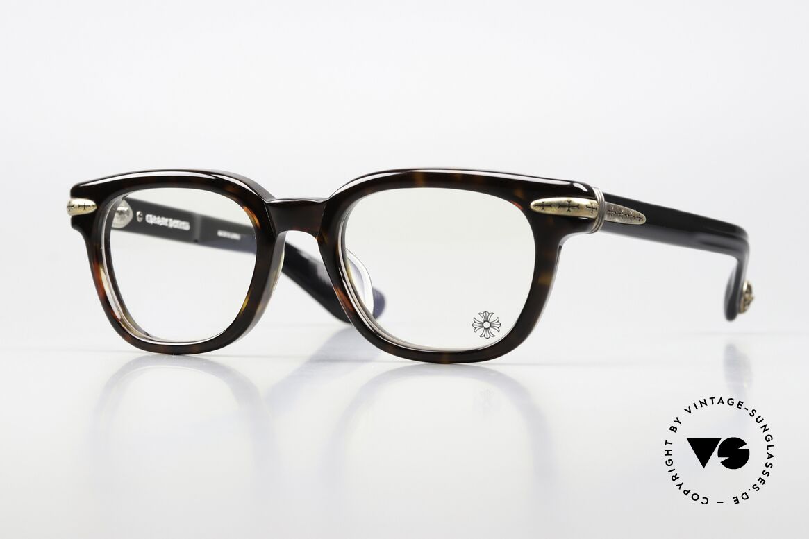 Chrome Hearts Drippin Chrome Hearts Cross Frame, Chrome Hearts men's glasses with C.H. cross, Made for Men Chrome Hearts Drippin Chrome Hearts Cross Frame, Chrome Hearts men's glasses with C.H. cross, Made for Men