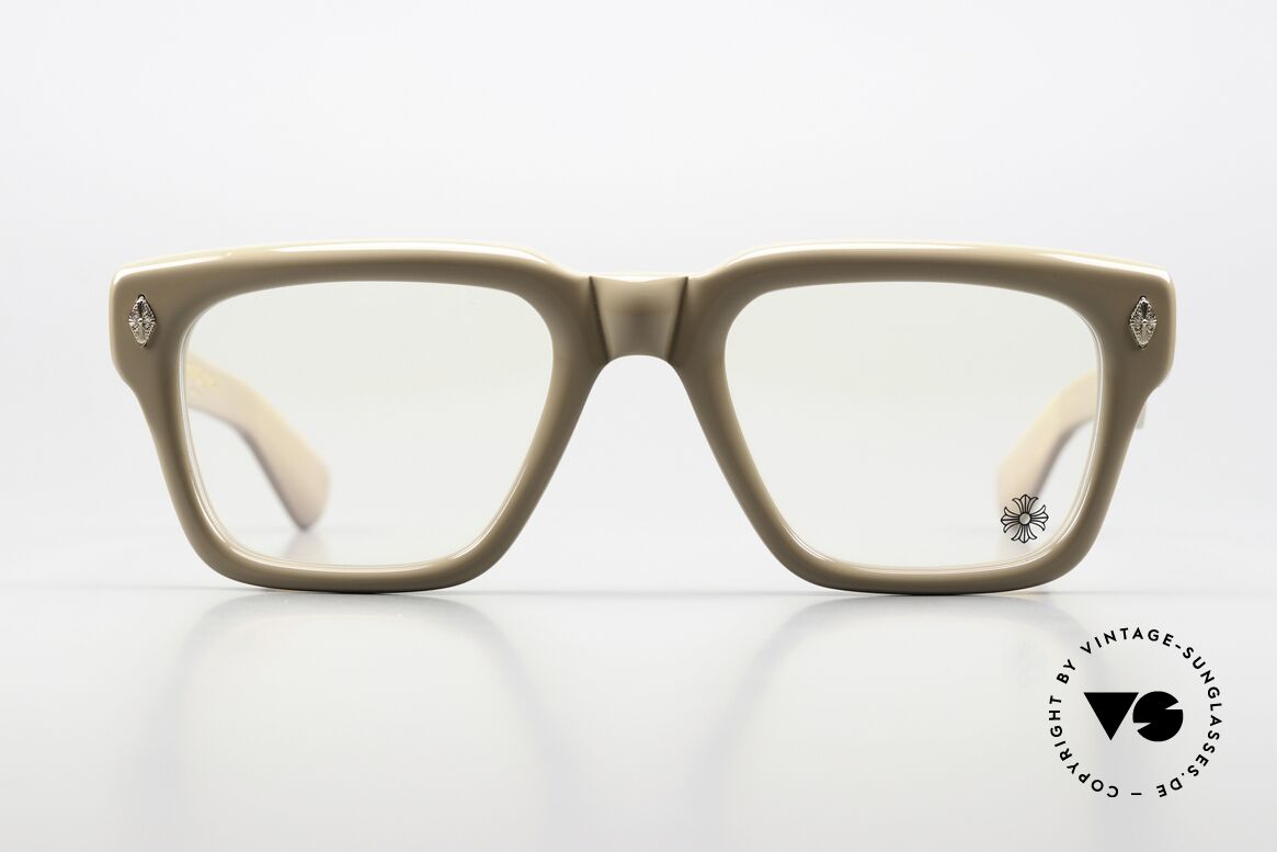 Chrome Hearts Gnarlin CVP 18kt Gold-Plated Decor, CHROME HEARTS eyeglasses, mod. GNARLIN, Made for Men