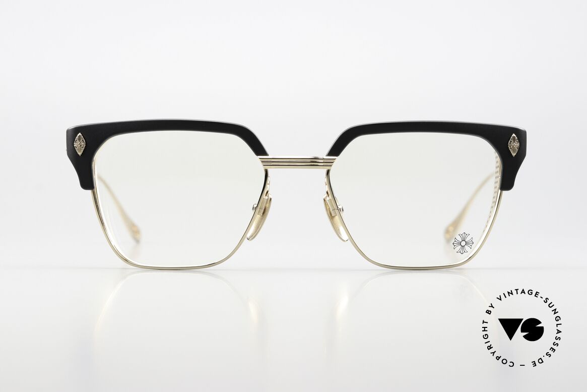 Chrome Hearts LGMA Luxury Eyewear Titanium Gold, Chrome Hearts combi eyeglasses, mod. LGMA, Made for Men Chrome Hearts LGMA Luxury Eyewear Titanium Gold, Chrome Hearts combi eyeglasses, mod. LGMA, Made for Men