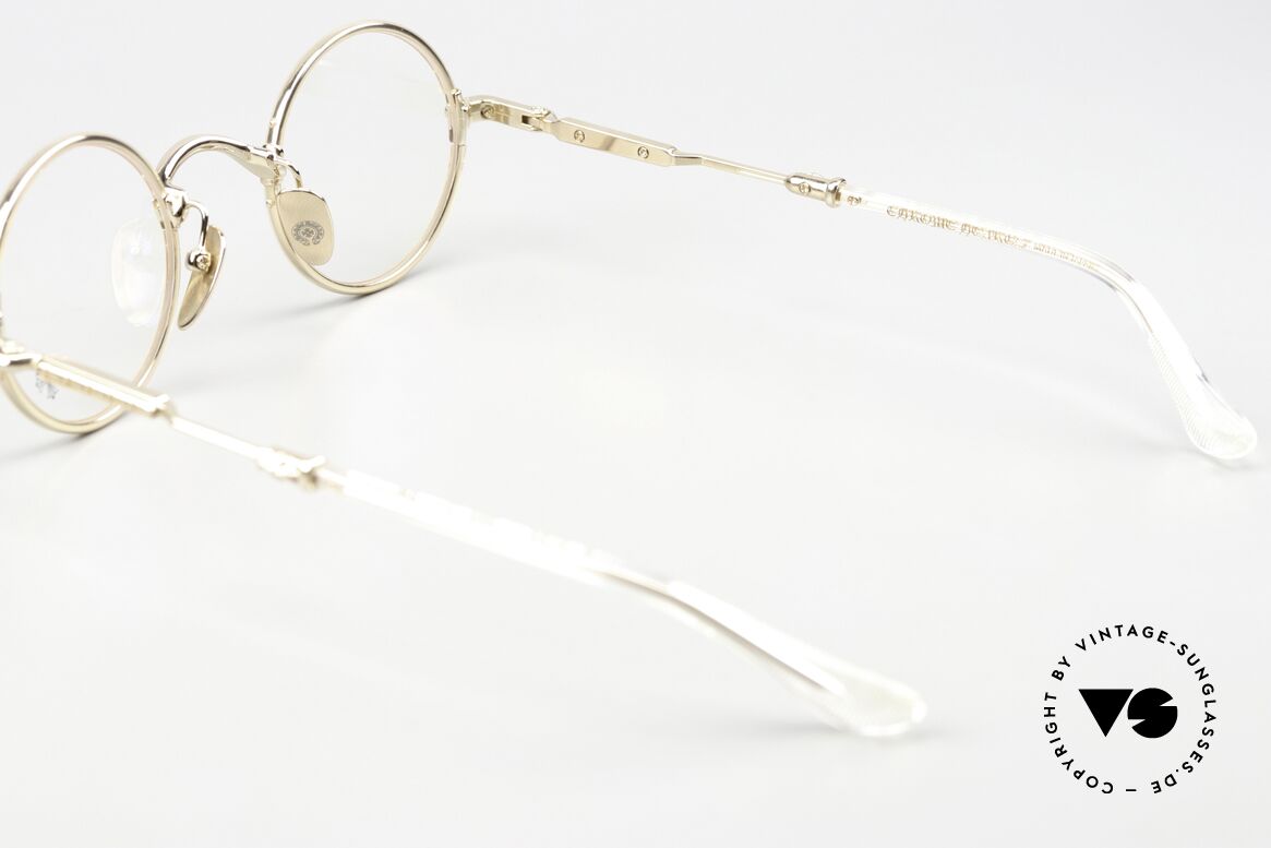 Chrome Hearts Edith F Small Round Luxury Glasses, Size: small, Made for Men and Women Chrome Hearts Edith F Small Round Luxury Glasses, Size: small, Made for Men and Women