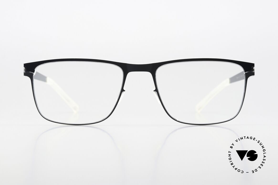 Mykita Enrico Men Frame Night Sky Silver Edge, square specs from the NO1 collection (made in 2018), Made for Men Mykita Enrico Men Frame Night Sky Silver Edge, square specs from the NO1 collection (made in 2018), Made for Men