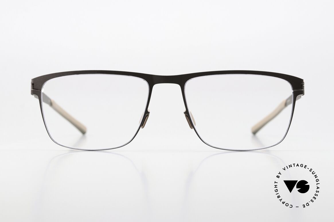 Mykita Pawel Square Men's Specs Dark Brown, square specs from the NO1 collection (made in 2016), Made for Men Mykita Pawel Square Men's Specs Dark Brown, square specs from the NO1 collection (made in 2016), Made for Men