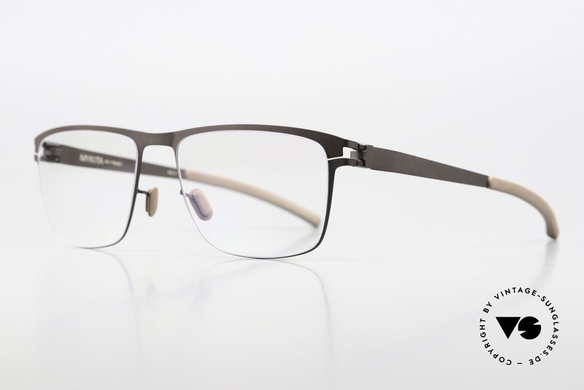 Mykita Pawel Square Men's Specs Dark Brown, color is "Dark Brown" (a striking frame for gentlemen), Made for Men Mykita Pawel Square Men's Specs Dark Brown, color is "Dark Brown" (a striking frame for gentlemen), Made for Men