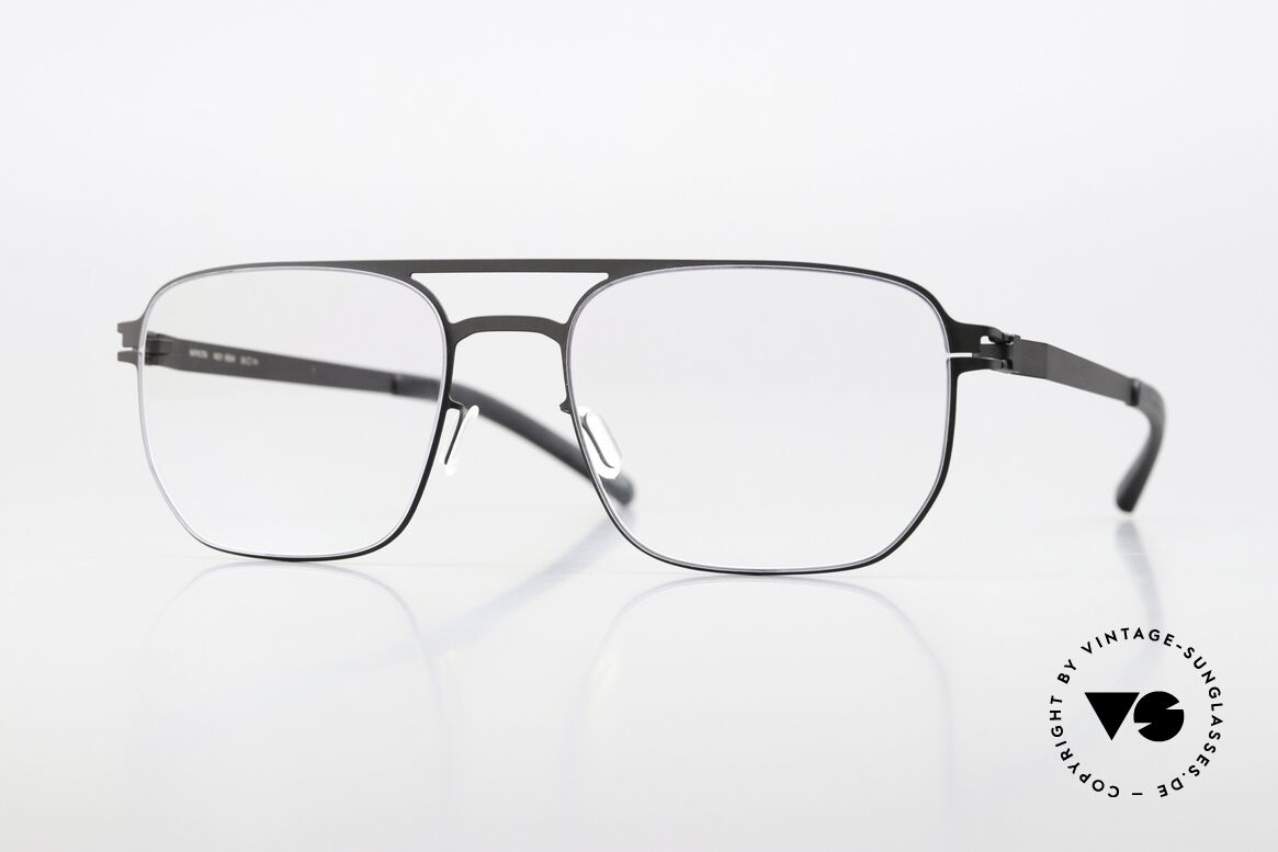 Mykita Rem Men's Frame Double Bridge Black, Mykita eyeglasses, model REM, size 53-19, color 002, Made for Men Mykita Rem Men's Frame Double Bridge Black, Mykita eyeglasses, model REM, size 53-19, color 002, Made for Men