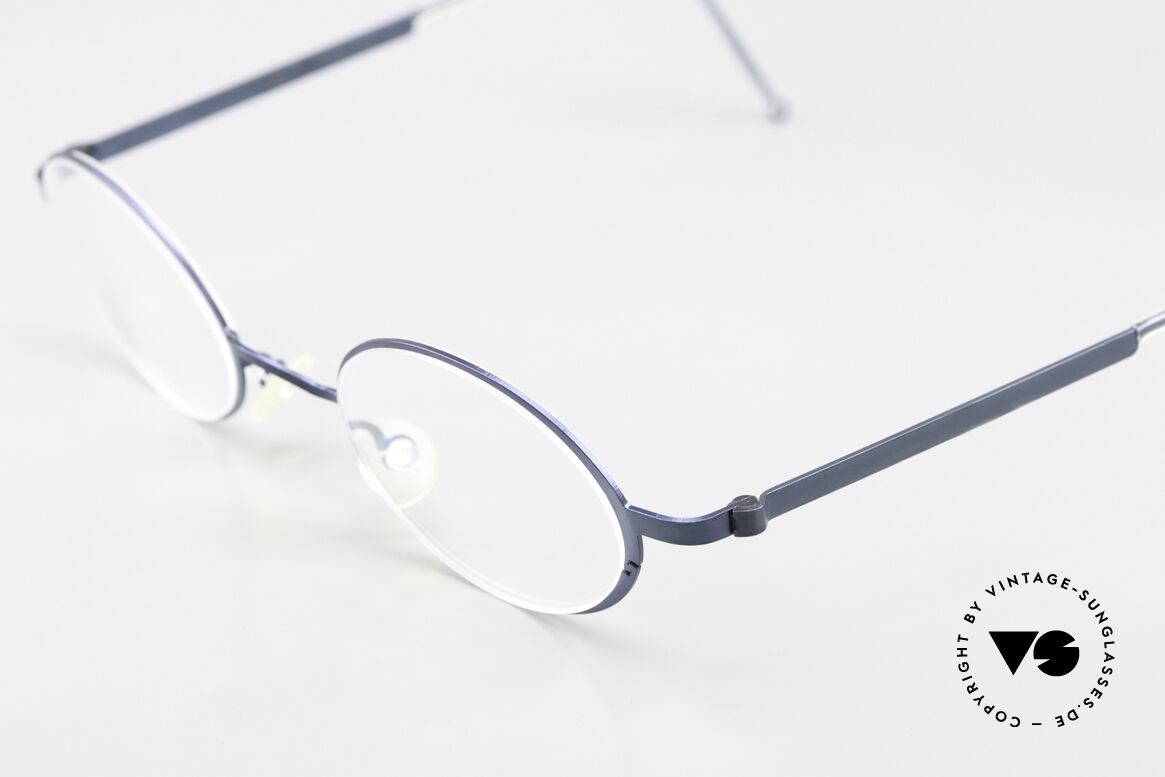 Lindberg 5000 Strip Titan 90's Frame Blue Metallic, simply timeless, stylish & innovative: grade 'vintage', Made for Men and Women Lindberg 5000 Strip Titan 90's Frame Blue Metallic, simply timeless, stylish & innovative: grade 'vintage', Made for Men and Women