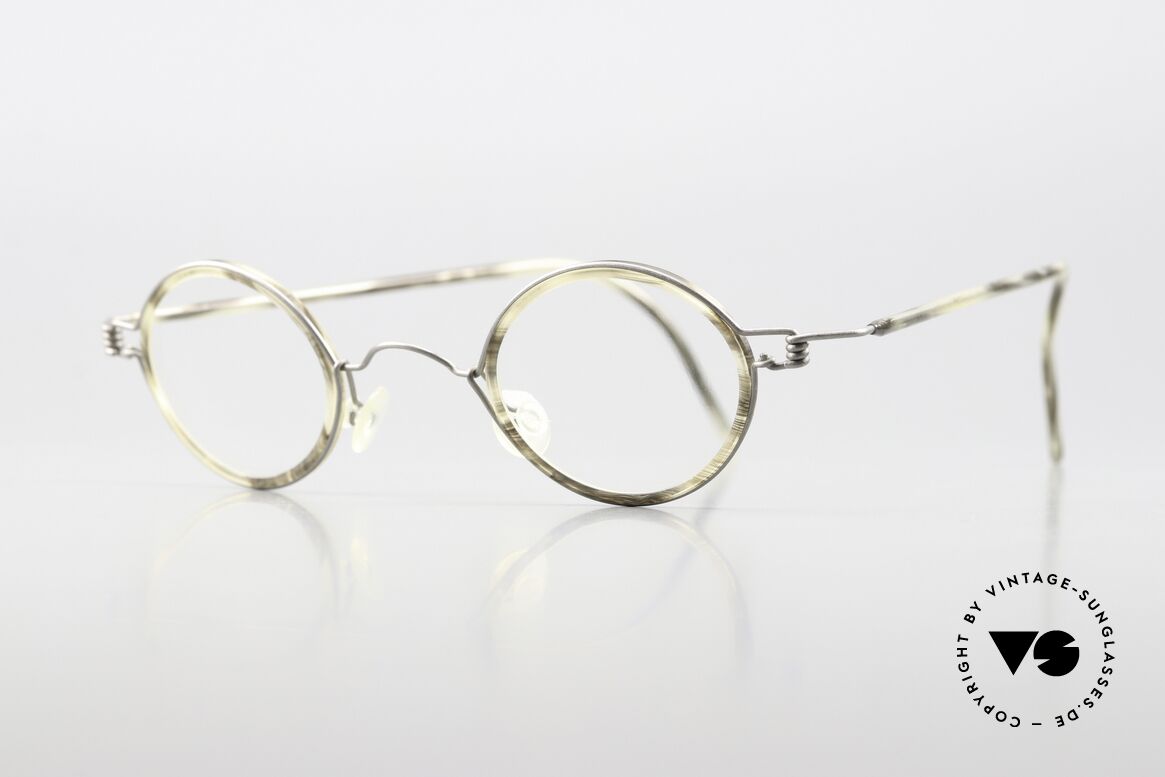 Lindberg Corona 40 Air Titan Rim Old 90's Limited Acetate Version, refined with acetate temple covering & acetate inlays, Made for Men and Women Lindberg Corona 40 Air Titan Rim Old 90's Limited Acetate Version, refined with acetate temple covering & acetate inlays, Made for Men and Women